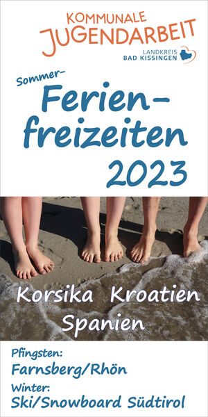 Ferienfreizeiten 2022 Titelseite